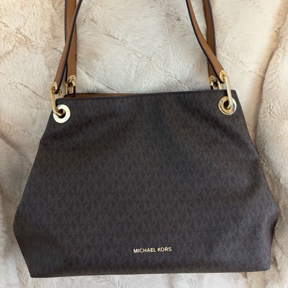 Michael Kors Brown and Tan Women's Bag